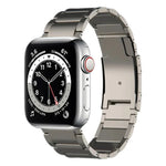 チタン製ウォッチバンド、Apple Watch Series 7 41mm用、Apple Watch Series 7 45mm用、Apple Watch SE 40mm用、Apple Watch SE 44mm用、Apple Watch Series 6 40mm用、Apple Watch Series 6 44mm用、Apple Watch Series 5 44mm用