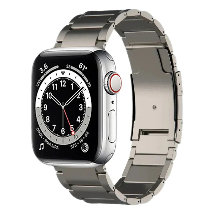 チタン製ウォッチバンド、Apple Watch Series 7 41mm用、Apple Watch Series 7 45mm用、Apple Watch SE 40mm用、Apple Watch SE 44mm用、Apple Watch Series 6 40mm用、Apple Watch Series 6 44mm用、Apple Watch Series 5 44mm用