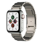 チタン製ウォッチバンド、Apple Watch Series 7 41mm用、Apple Watch Series 7 45mm用、Apple Watch SE 40mm用、Apple Watch SE 44mm用、Apple Watch Series 6 40mm用、Apple Watch Series 6 44mm用、Apple Watch Series 5 44mm用