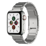 チタン製ウォッチバンド、Apple Watch Series 7 41mm用、Apple Watch Series 7 45mm用、Apple Watch SE 40mm用、Apple Watch SE 44mm用、Apple Watch Series 6 40mm用、Apple Watch Series 6 44mm用、Apple Watch Series 5 44mm用