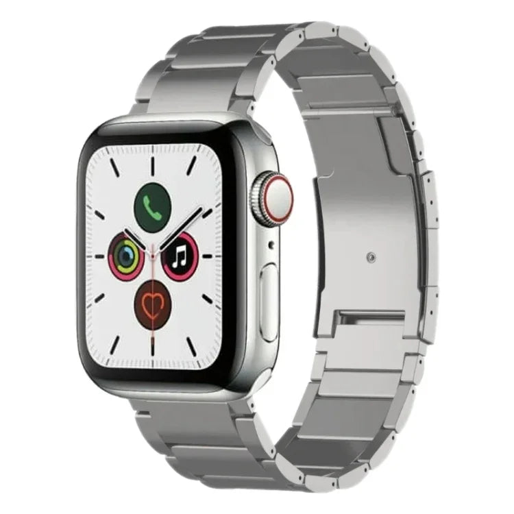 チタン製ウォッチバンド、Apple Watch Series 7 41mm用、Apple Watch Series 7 45mm用、Apple Watch SE 40mm用、Apple Watch SE 44mm用、Apple Watch Series 6 40mm用、Apple Watch Series 6 44mm用、Apple Watch Series 5 44mm用