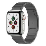 チタン製ウォッチバンド、Apple Watch Series 7 41mm用、Apple Watch Series 7 45mm用、Apple Watch SE 40mm用、Apple Watch SE 44mm用、Apple Watch Series 6 40mm用、Apple Watch Series 6 44mm用、Apple Watch Series 5 44mm用