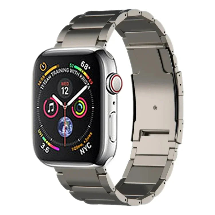 チタン製ウォッチバンド、Apple Watch Series 7 41mm用、Apple Watch Series 7 45mm用、Apple Watch SE 40mm用、Apple Watch SE 44mm用、Apple Watch Series 6 40mm用、Apple Watch Series 6 44mm用、Apple Watch Series 5 44mm用