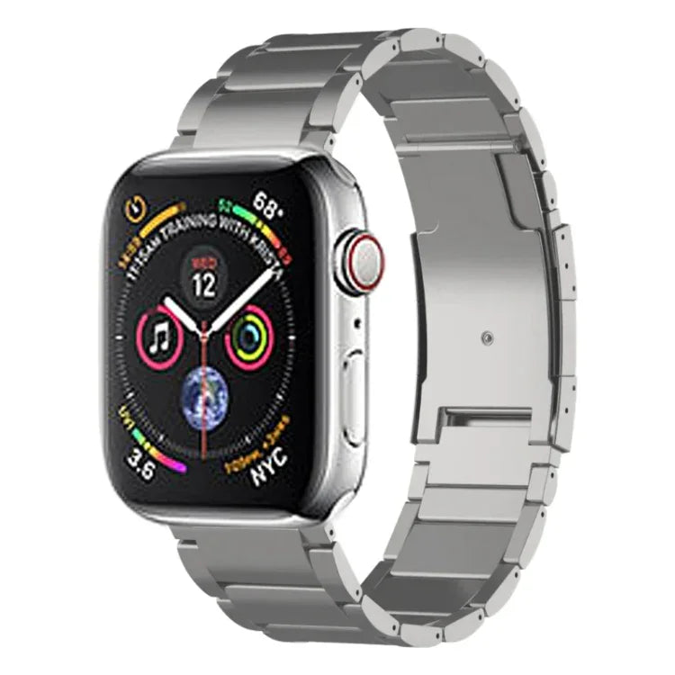チタン製ウォッチバンド、Apple Watch Series 7 41mm用、Apple Watch Series 7 45mm用、Apple Watch SE 40mm用、Apple Watch SE 44mm用、Apple Watch Series 6 40mm用、Apple Watch Series 6 44mm用、Apple Watch Series 5 44mm用