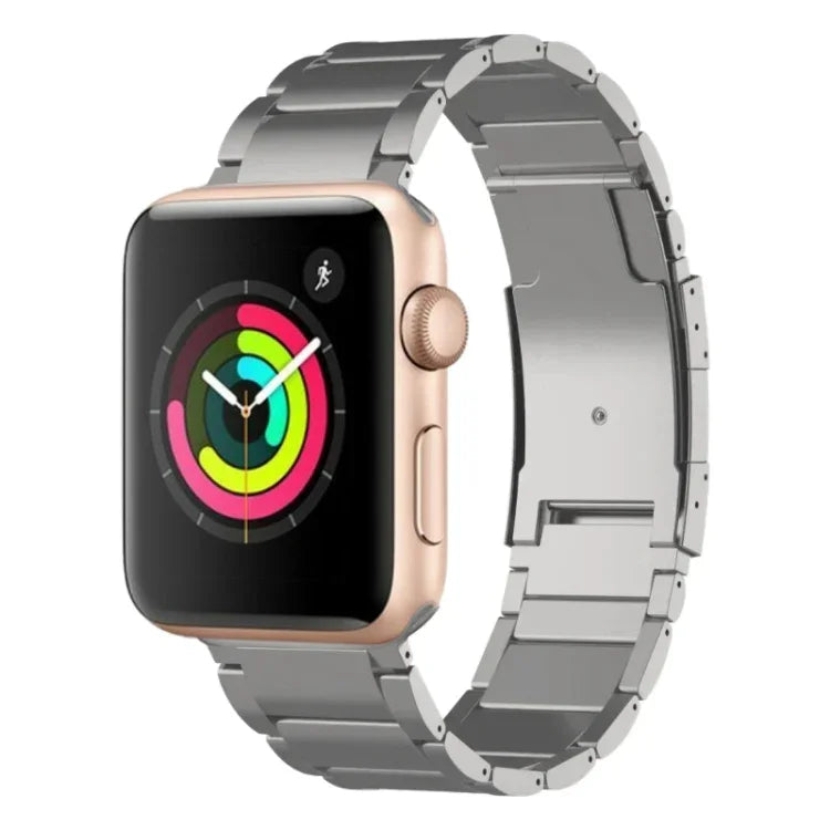チタン製ウォッチバンド、Apple Watch Series 7 41mm用、Apple Watch Series 7 45mm用、Apple Watch SE 40mm用、Apple Watch SE 44mm用、Apple Watch Series 6 40mm用、Apple Watch Series 6 44mm用、Apple Watch Series 5 44mm用