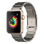 チタン製ウォッチバンド、Apple Watch Series 7 41mm用、Apple Watch Series 7 45mm用、Apple Watch SE 40mm用、Apple Watch SE 44mm用、Apple Watch Series 6 40mm用、Apple Watch Series 6 44mm用、Apple Watch Series 5 44mm用