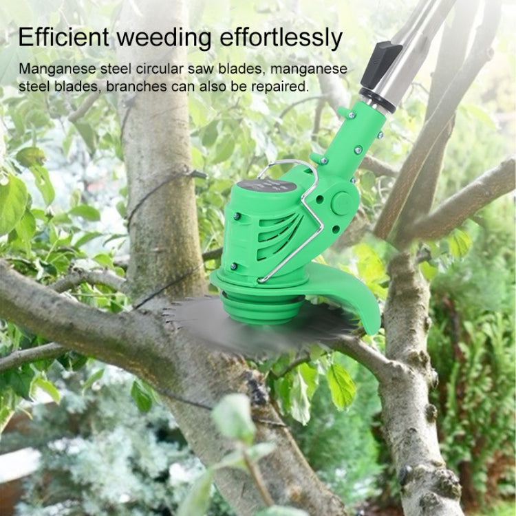 21V Portable Rechargeable Electric Lawn Mower Weeder, EU Plug, US Plug
