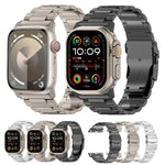 26mm セーフティバックル チタン合金ウォッチバンド、Apple Watch SE 2023 44mm用、Apple Watch Ultra 2 49mm用、Apple Watch Series 9 45mm用、Apple Watch Ultra 49mm用、Apple Watch Series 8 45mm用、Apple Watch SE 2022 44mm用、Apple Watch Series 7 45mm用