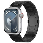 マグネティックバックルチタン合金ウォッチバンド、Apple Watch SE 2023 44mm用、Apple Watch Ultra 2 49mm用、Apple Watch Series 9 45mm用、Apple Watch Ultra 49mm用、Apple Watch Series 8 45mm用、Apple Watch SE 2022 44mm用、Apple Watch Series 7 45mm用...