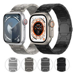 マグネティックバックルチタン合金ウォッチバンド、Apple Watch SE 2023 44mm用、Apple Watch Ultra 2 49mm用、Apple Watch Series 9 45mm用、Apple Watch Ultra 49mm用、Apple Watch Series 8 45mm用、Apple Watch SE 2022 44mm用、Apple Watch Series 7 45mm用...