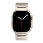 I字型バタフライバックルチタン合金ウォッチバンド、Apple Watch SE 2023 44mm用、Apple Watch Ultra 2 49mm用、Apple Watch Series 9 45mm用、Apple Watch Ultra 49mm用、Apple Watch Series 8 45mm用、Apple Watch SE 2022 44mm用...