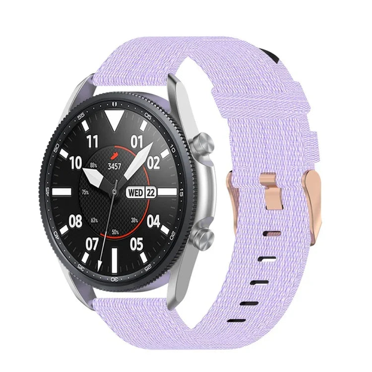 織りナイロンテクスチャーストラップ、サイズ：フリーサイズ 20mm、Galaxy Watch 3 41mm用