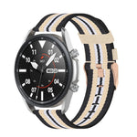 織りナイロンテクスチャーストラップ、サイズ：フリーサイズ 20mm、Galaxy Watch 3 41mm用