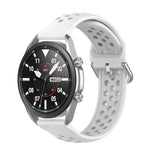 R850 シリコンスポーツ ソリッドカラー ストラップ、サイズ：フリーサイズ 20mm、Galaxy Watch 3 41mm用
