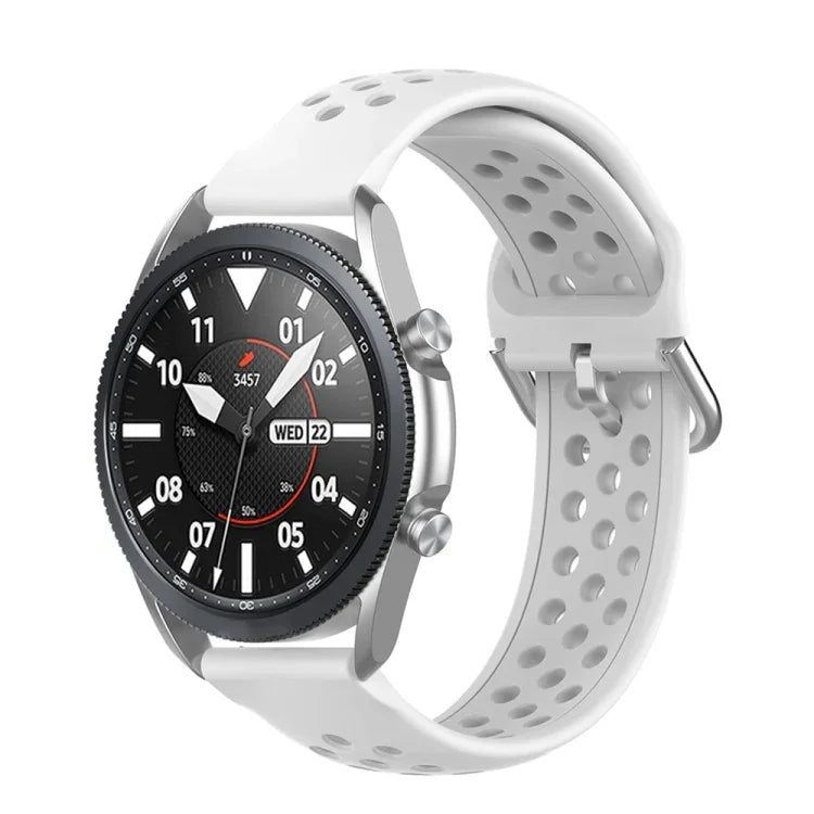 R850 シリコンスポーツ ソリッドカラー ストラップ、サイズ：フリーサイズ 20mm、Galaxy Watch 3 41mm用