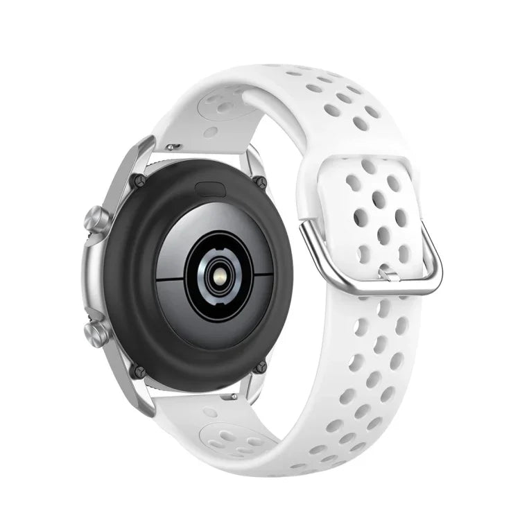 R850 シリコンスポーツ ソリッドカラー ストラップ、サイズ：フリーサイズ 20mm、Galaxy Watch 3 41mm用