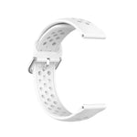 R850 シリコンスポーツ ソリッドカラー ストラップ、サイズ：フリーサイズ 20mm、Galaxy Watch 3 41mm用