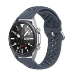 R850 シリコンスポーツ ソリッドカラー ストラップ、サイズ：フリーサイズ 20mm、Galaxy Watch 3 41mm用