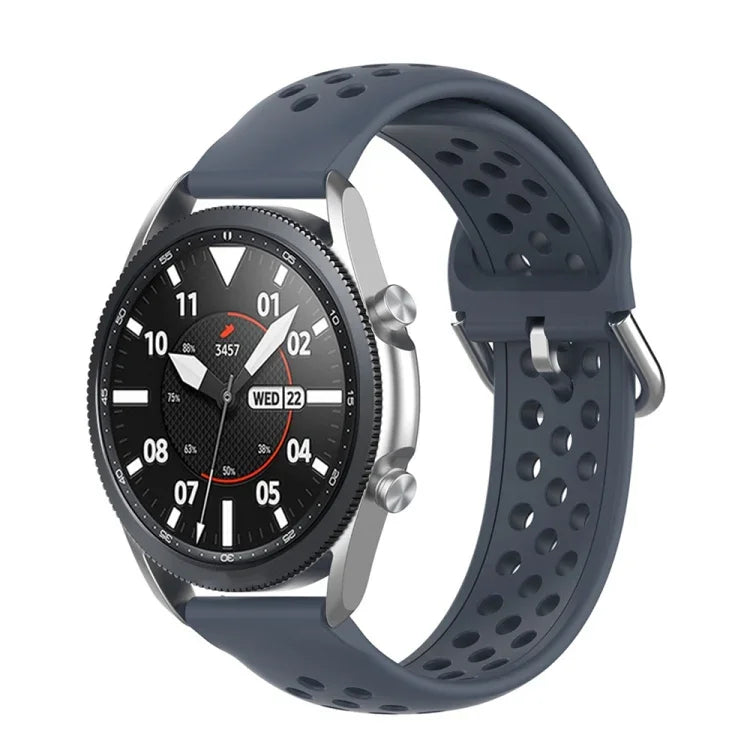 R850 シリコンスポーツ ソリッドカラー ストラップ、サイズ：フリーサイズ 20mm、Galaxy Watch 3 41mm用
