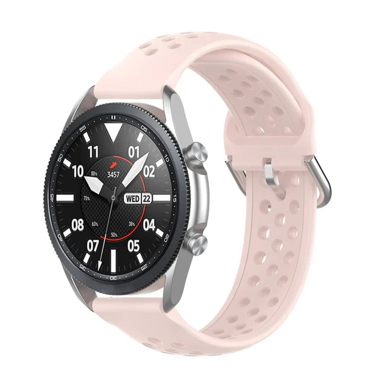 R850 シリコンスポーツ ソリッドカラー ストラップ、サイズ：フリーサイズ 20mm、Galaxy Watch 3 41mm用
