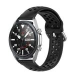 R850 シリコンスポーツ ソリッドカラー ストラップ、サイズ：フリーサイズ 20mm、Galaxy Watch 3 41mm用