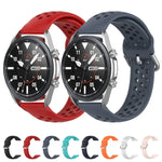 R850 シリコンスポーツ ソリッドカラー ストラップ、サイズ：フリーサイズ 20mm、Galaxy Watch 3 41mm用