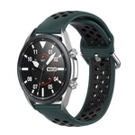 シリコンスポーツ ツートーンストラップ、サイズ：フリーサイズ 20mm、Galaxy Watch 3 41mm用
