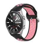 シリコンスポーツ ツートーンストラップ、サイズ：フリーサイズ 20mm、Galaxy Watch 3 41mm用