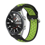 シリコンスポーツ ツートーンストラップ、サイズ：フリーサイズ 20mm、Galaxy Watch 3 41mm用