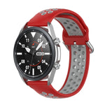シリコンスポーツ ツートーンストラップ、サイズ：フリーサイズ 20mm、Galaxy Watch 3 41mm用