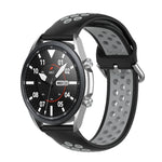 シリコンスポーツ ツートーンストラップ、サイズ：フリーサイズ 20mm、Galaxy Watch 3 41mm用