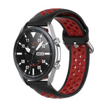 シリコンスポーツ ツートーンストラップ、サイズ：フリーサイズ 20mm、Galaxy Watch 3 41mm用