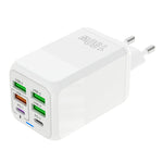 150W 4 x USB + 2 x USB-C / Type-C マルチポート急速充電器 EUプラグ USプラグ UKプラグ