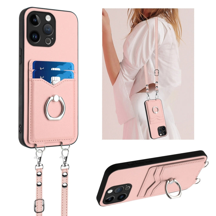 R20 クロスボディロープリングカードホルダーフォンケース、iPhone 14 Plus 用、iPhone 14 用、iPhone 14 Pro 用、iPhone 14 Pro Max 用、iPhone SE 2022 / SE 2020 / 8 用、iPhone 13 Pro Max 用、iPhone 13 Pro 用、iPhone 13 用