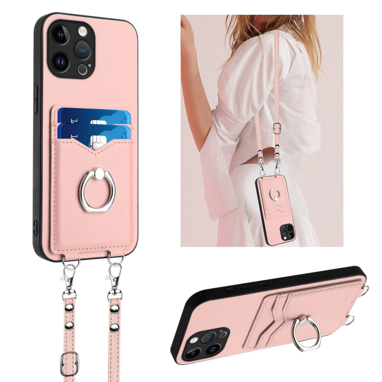 R20 クロスボディロープリングカードホルダーフォンケース、iPhone 14 Plus 用、iPhone 14 用、iPhone 14 Pro 用、iPhone 14 Pro Max 用、iPhone SE 2022 / SE 2020 / 8 用、iPhone 13 Pro Max 用、iPhone 13 Pro 用、iPhone 13 用