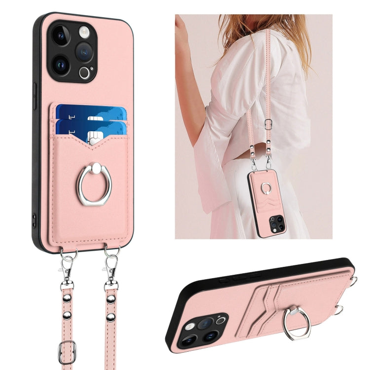 R20 クロスボディロープリングカードホルダーフォンケース、iPhone 14 Plus 用、iPhone 14 用、iPhone 14 Pro 用、iPhone 14 Pro Max 用、iPhone SE 2022 / SE 2020 / 8 用、iPhone 13 Pro Max 用、iPhone 13 Pro 用、iPhone 13 用
