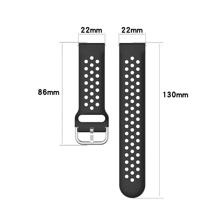 シリコンスポーツ単色ストラップ、サイズ：フリーサイズ 22mm、Galaxy Watch 3 45mm用