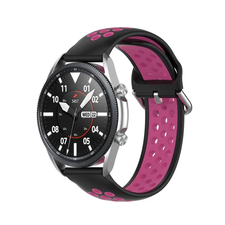 シリコンスポーツ単色ストラップ、サイズ：フリーサイズ 22mm、Galaxy Watch 3 45mm用
