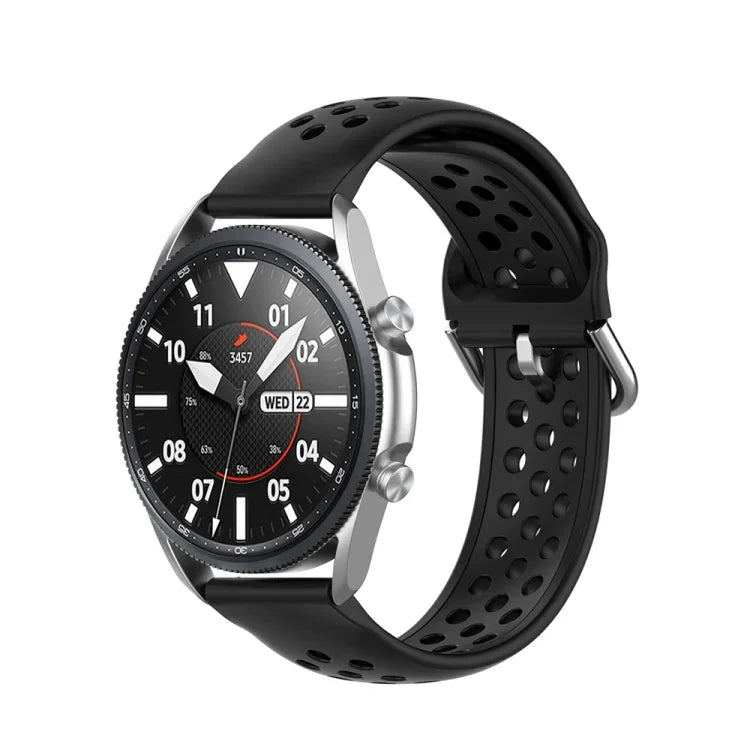 シリコンスポーツ単色ストラップ、サイズ：フリーサイズ 22mm、Galaxy Watch 3 45mm用