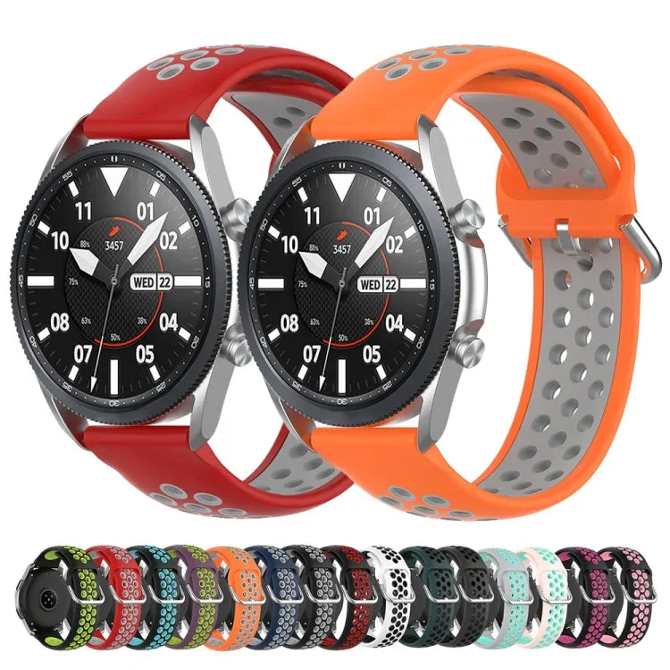 シリコンスポーツ単色ストラップ、サイズ：フリーサイズ 22mm、Galaxy Watch 3 45mm用
