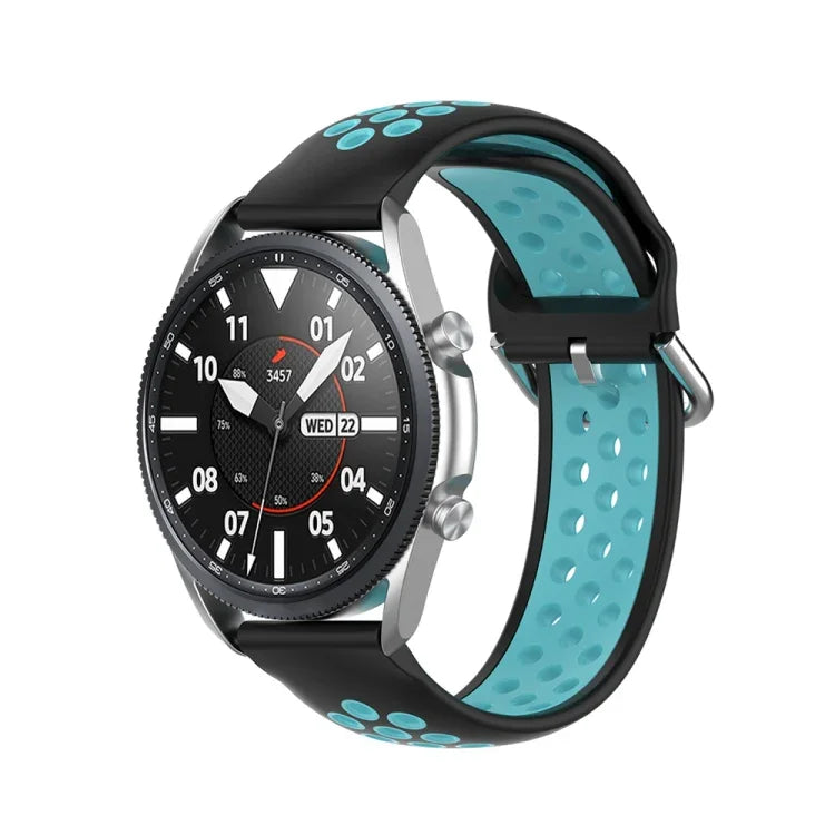 シリコンスポーツツートーンストラップ、サイズ：22mm、Galaxy Watch 3 45mm用