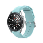 ラウンドテールレザーストラップ、サイズ：フリーサイズ 22mm、Galaxy Watch 3 45mm用