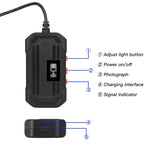 F240 3.9mm HD 1080P IP67 防水 WiFiダイレクト接続デジタル内視鏡、2m、5m、10m