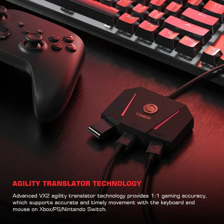 GameSir LeadJoy VX2 AimBox ゲームコンソール キーボードマウスコンバーター Xbox / PS4用
