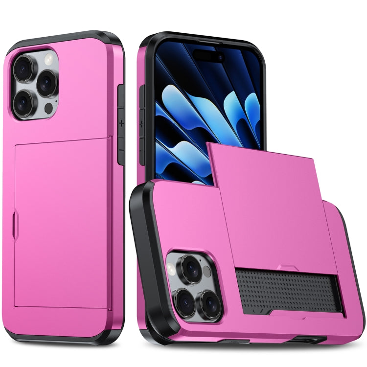 カードスロット付き耐衝撃アーマーiPhoneケース、iPhone Air用、iPhone 16 Pro Max用、iPhone 16 Pro用、iPhone 16 Plus用