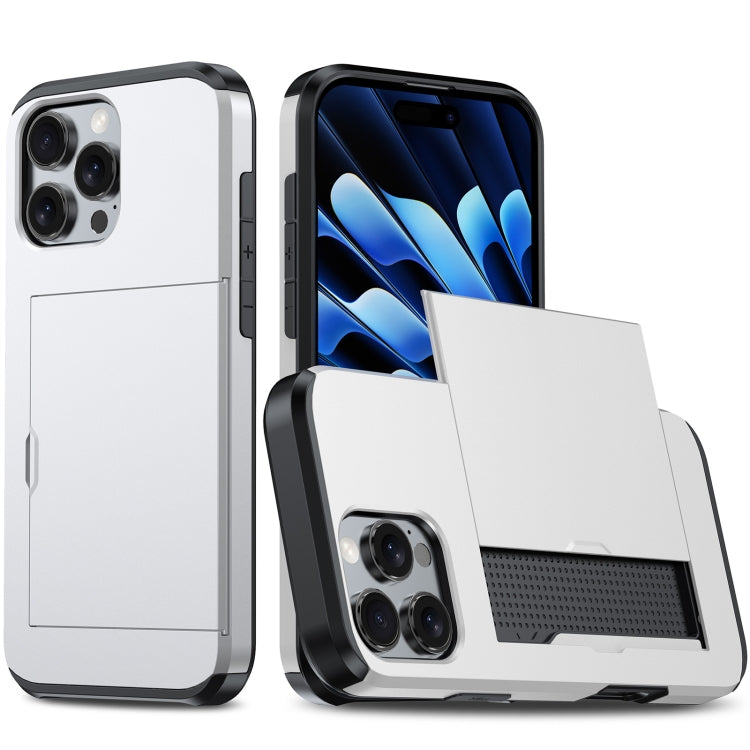 カードスロット付き耐衝撃アーマーiPhoneケース、iPhone Air用、iPhone 16 Pro Max用、iPhone 16 Pro用、iPhone 16 Plus用