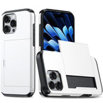 カードスロット付き耐衝撃アーマーiPhoneケース、iPhone Air用、iPhone 16 Pro Max用、iPhone 16 Pro用、iPhone 16 Plus用