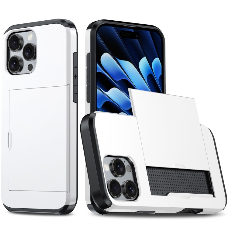 カードスロット付き耐衝撃アーマーiPhoneケース、iPhone Air用、iPhone 16 Pro Max用、iPhone 16 Pro用、iPhone 16 Plus用