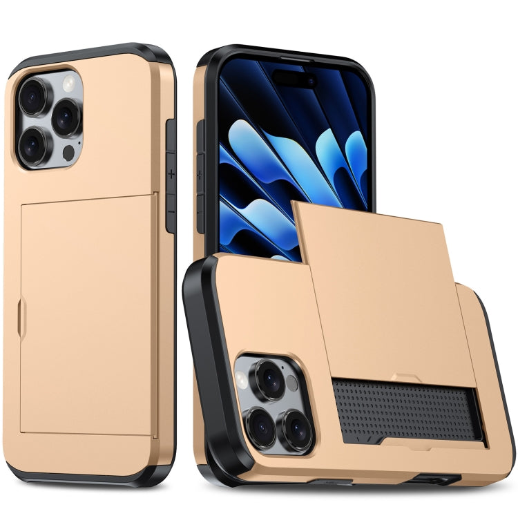 カードスロット付き耐衝撃アーマーiPhoneケース、iPhone Air用、iPhone 16 Pro Max用、iPhone 16 Pro用、iPhone 16 Plus用