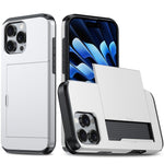 カードスロット付き耐衝撃アーマーiPhoneケース、iPhone Air用、iPhone 16 Pro Max用、iPhone 16 Pro用、iPhone 16 Plus用